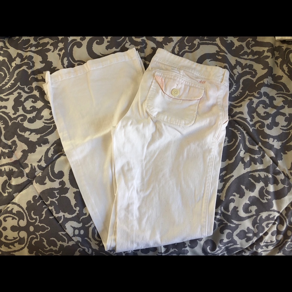 Abercrombie white pants